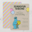 Buscar monstruo de la galleta invitaciones Niños