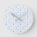 Buscar costura relojes de pared Amarillo