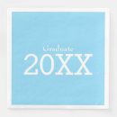Buscar azul servilletas de papel Graduado