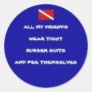 Buscar buceadores pegatinas Divertido