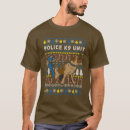 Buscar unidad k9 camisetas Policía