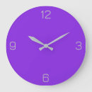 Buscar violeta relojes de pared Moderno