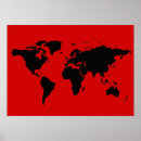 Buscar mapa del mundo posters Gráfico