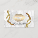 Buscar labios tarjetas de visita Oro