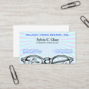 Buscar vidrios del ojo tarjetas de visita Visión