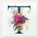 Buscar letra t posavasos Floral