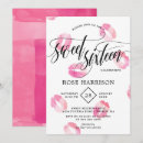 Buscar lápiz labial invitaciones Elegante