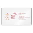 Buscar torta la taza de tarjetas de visita Dulces