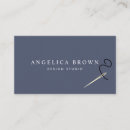 Buscar aguja tarjetas de visita Moda