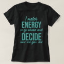 Buscar energie camisetas Para ella