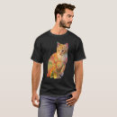Buscar gato psicodélico camisetas Colorido