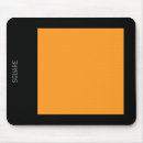 Buscar negro y naranja alfombrillas de raton Simple