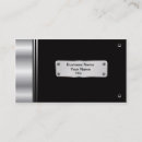 Buscar ingeniería industrial tarjetas de visita Negro