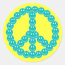 Buscar cara sonriente azul pegatinas Amarillo