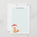 Buscar zorro lindo tarjetas Navidades