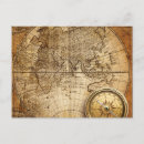 Buscar mapas del mundo vintage postales Historia