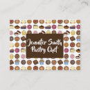 Buscar brownie tarjetas de visita Panadería