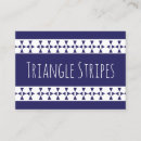 Buscar triangular tarjetas de visita Moderno