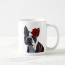 Buscar cabeza de perro tazas Flores