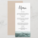 Buscar boda menus Acuarela