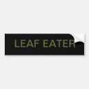 Buscar hoja pegatinas parachoque Vegetariano