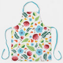 Buscar de lino delantales Floral