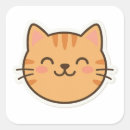 Buscar gato sonriente pegatinas De amante del gato