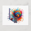 Buscar baloncesto postales Colorido