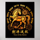 Buscar comida china posters Caballo