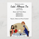 Buscar té de las señoras invitaciones Para ella