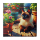 Buscar pintura del gato azulejos General y unisex