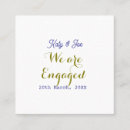 Buscar engagement tarjetas de visita Caligrafía tipografía elegante romántica