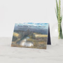 Buscar paisaje del otoño tarjetas Acuarela