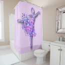 Buscar bailarina cortinas de baño Chica