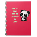 Buscar oso de panda libretas Adorable