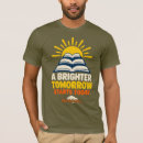Buscar educación camisetas Libro abierto