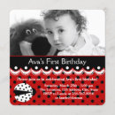 Buscar la mariquita invitaciones de cumpleaños Para todos