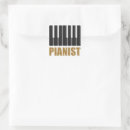 Buscar pianista pegatinas Moderno