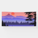 Buscar paisaje lonas Puesta de sol