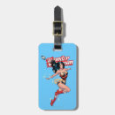 Buscar mujer maravilla etiquetas para maletas Superheroína