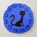 Buscar azul cobalto cojines Negro