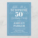 Buscar azul claro y blanco invitaciones Para todos