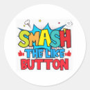 Buscar youtube pegatinas Botón