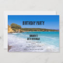 Buscar paraíso invitaciones Turquesa