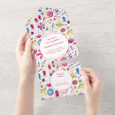 Buscar flores pintadas invitaciones Invitados