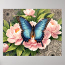 Buscar de la mariposa arte Rosa