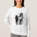 Buscar jóvenes mujer camisetas Blanco y negro