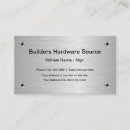 Buscar hardware tarjetas de visita Construcción