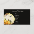 Buscar samhain tarjetas de visita Gato negro