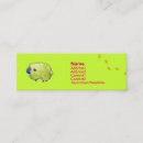 Buscar oveja tarjetas de visita Ilustracion